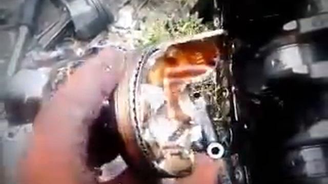 Розборка застуканого двигуна Chevrolet Lacetti 1.8 смотреть онлайн