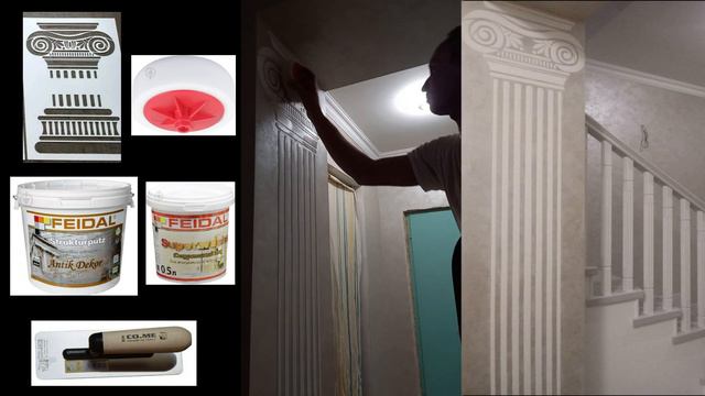 MAGIE З ТРАФАРЕТОМ АНТИЧНОЇ КОЛОНИ смотреть онлайн