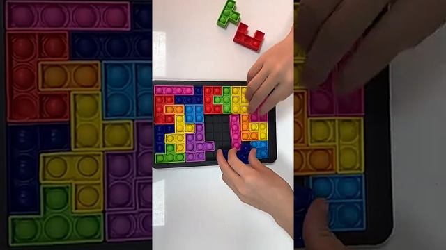 Quebra-Cabeça Tetris - Push Pop It Fidget смотреть онлайн
