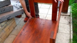 Садовая мебель своими руками