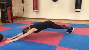 Планка в боксе/кикбоксинге