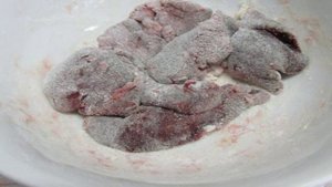 Салат с печенью и свеклой