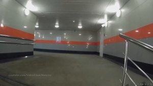 Звуковые объявления в переходе МЦК Верхние Котлы // ноябрь 2016