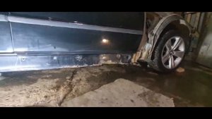 BMW E38 — замена порога