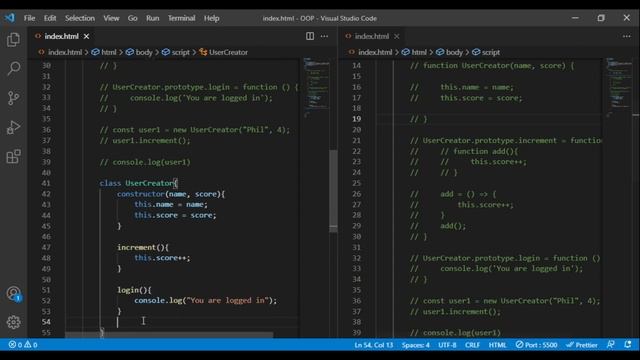 ES6 Classes | Object Oriented Programming in JavaScript