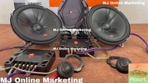 JBL GX 608C 6.5 inch Component Set  Sound Testing * Bass Test + Sound Clarity Test *