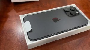 Unboxing iPhone 14 pro max gray color