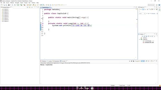 Curso de Java SE | Capitulo 9 | Métodos смотреть онлайн