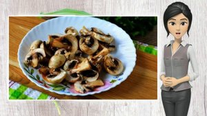 Салат с сайрой и грибами
