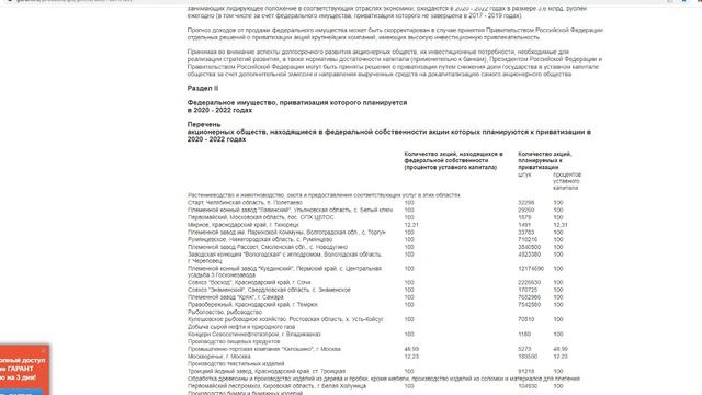 ЧАСТЬ 2. ТОТАЛЬНАЯ ПРИВАТИЗАЦИЯ ВСЕХ ГОС.АКТИВОВ 2020-2025 О КОТОРОЙ МАЛО КТО ГОВОРИТ!!! смотреть онлайн