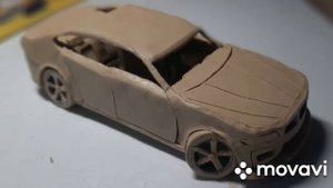 Уникальная БМВ из пластелина!!Что скрывается за краш тестом