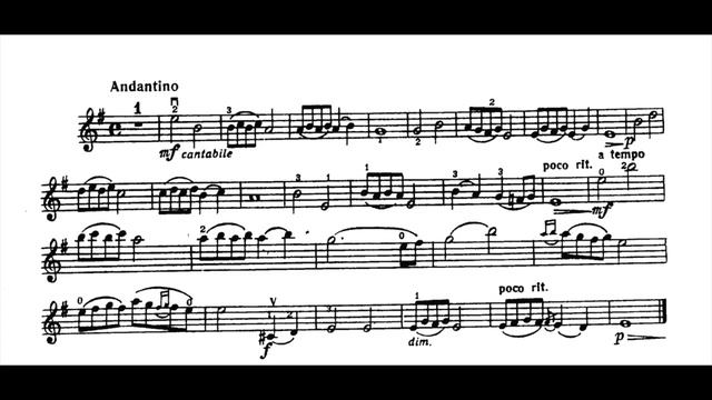 Free Андантино by Арам Ильич Хачатурян sheet music