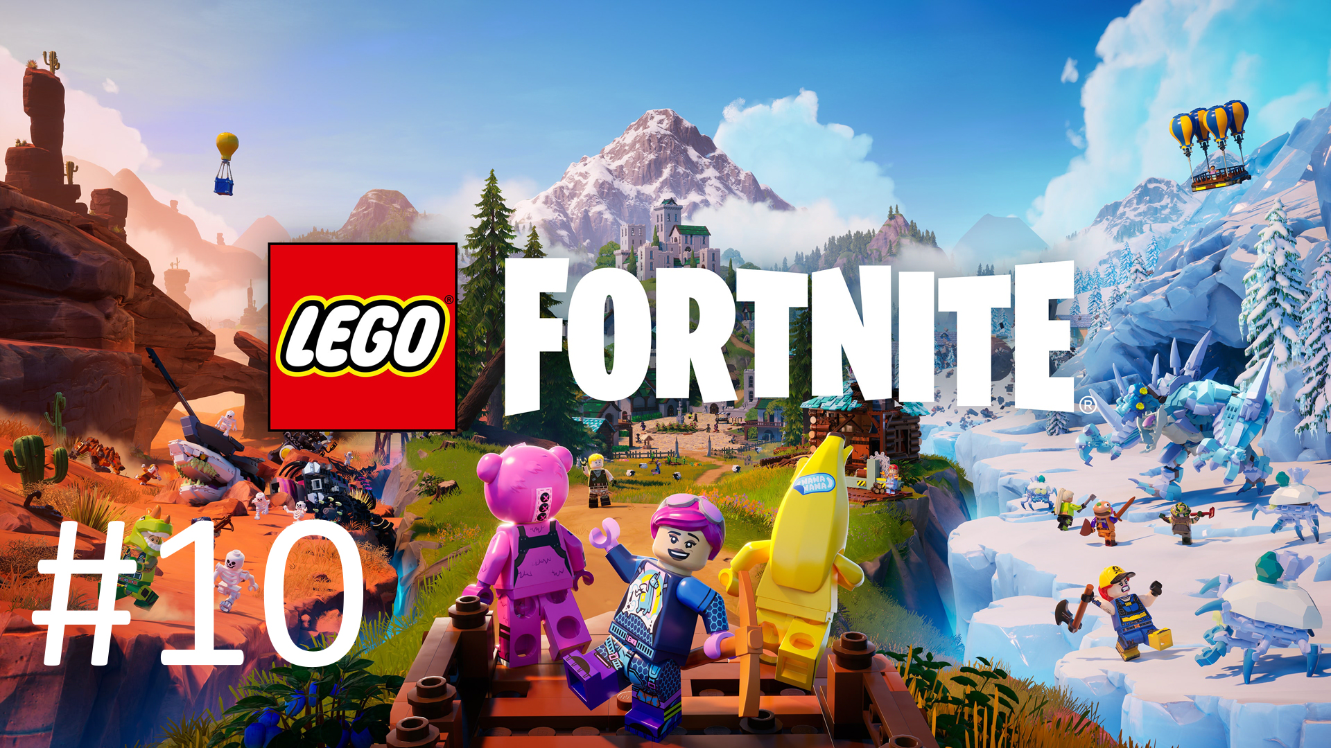 Играем в LEGO Fortnite - Часть 10 (кооператив)