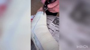 КАК СНЯТЬ СОВРЕМЕННЫЙ ПЛАСТИКОВЫЙ ГИПС В ДОМАШНИХ УСЛОВИЯХ ????