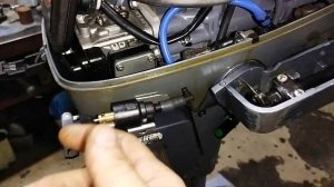 Yamaha 3 заправка от внешнего бака
