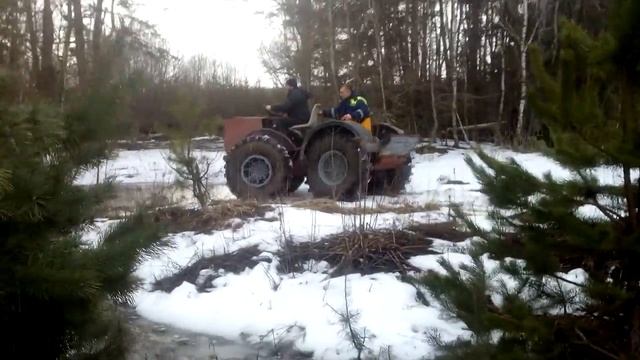 вездеход на шинах низкого давления смотреть онлайн