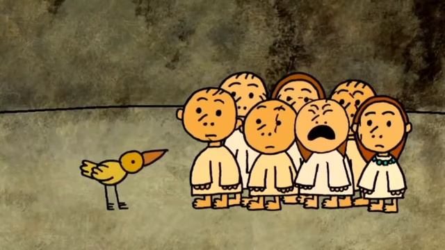 Гора самоцветов Птичья нога башкирская сказка