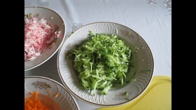 Окрошка на кефире и минералке. Лёгкая, освежающая и очень вкусная!