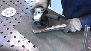 Полировка нержавейки болгаркой.