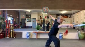 How to do Basic wushu straight sword