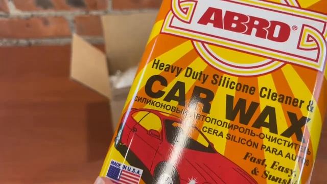 Автовоск силиконовый ABRO /АБРО смотреть онлайн