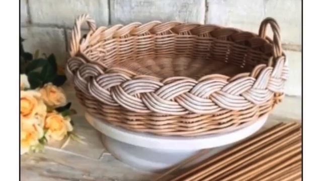 курс по плетению из бумажной лозы