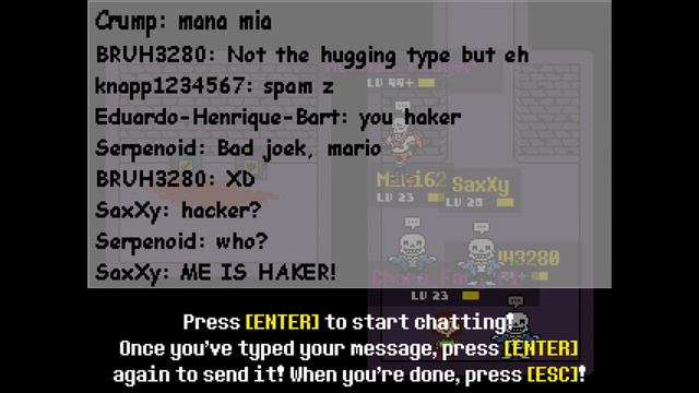 "Haker" (Fan game by RickyG) Undertale: Don't Forget M-player смотреть онлайн