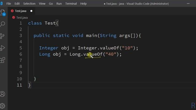 Java-49- valueOf Method in Java || Java Programming