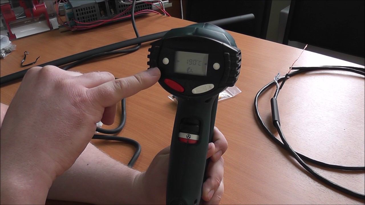 Фен строительный Bosch GHG 660 LCD. Обзор. смотреть онлайн