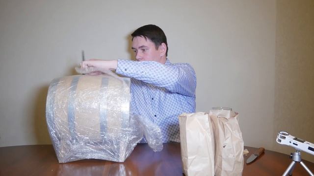 Распаковка дубовой бочки смотреть онлайн