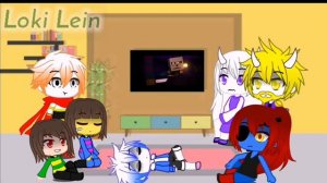 Undertale reacts to Judgement (Gacha Club) part 11