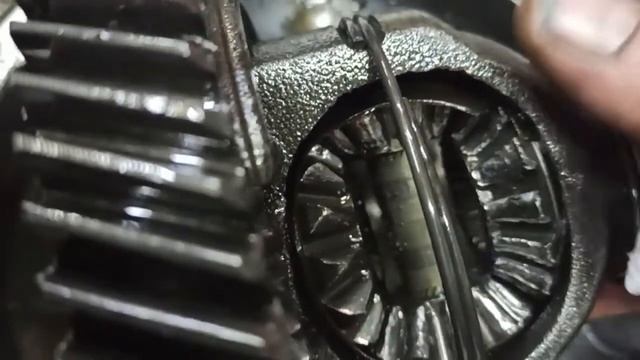 Слизало сателлиты в дифференциале пежо 307