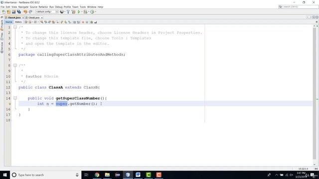 Calling Super Class Constructors Using 'Super' Keyword in Java | Java Calling SuperClass Attribute