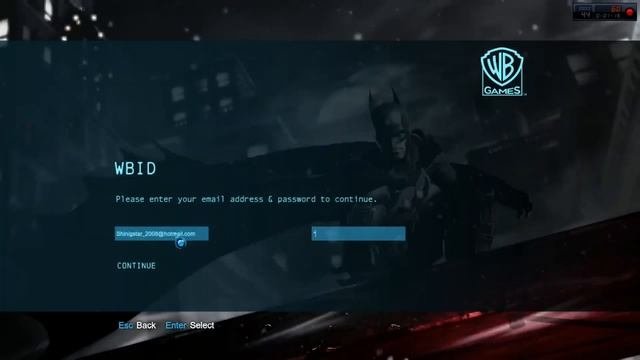 Batman Arkham Origins Launch And WBID Setup For Exclusive Content