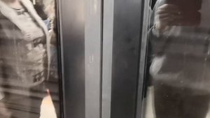 Московское метро. Поезд Москва 2020 Кольцевая линия Курская-Комсомольская