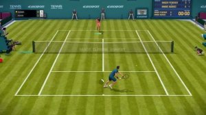 Tennis World Tour Roland Garros Edition Settings & Gameplay PS4 LPOS