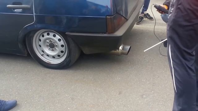 Замер злого выхлопа!
