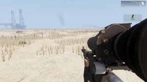 Сирийская дорога смерти. Засада на колонну боевиков (ARMA 3 mTSG Тушино)