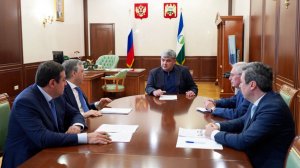 Казбек Коков провел рабочую встречу с Артёмом Громовым