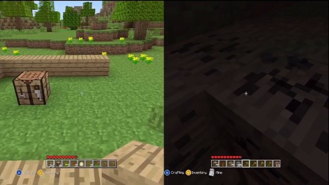 Minecraft: Xbox 360 Edition Split-Screen  Part 1  GOING IN BLIND