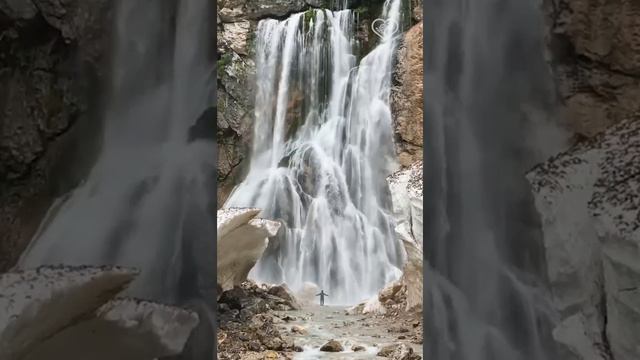 Гегский водопад, Рицинский национальный парк, Абхазия.