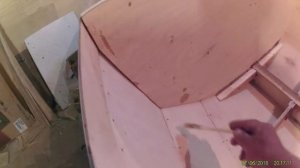 Самодельная лодка из фанеры. Часть 3
