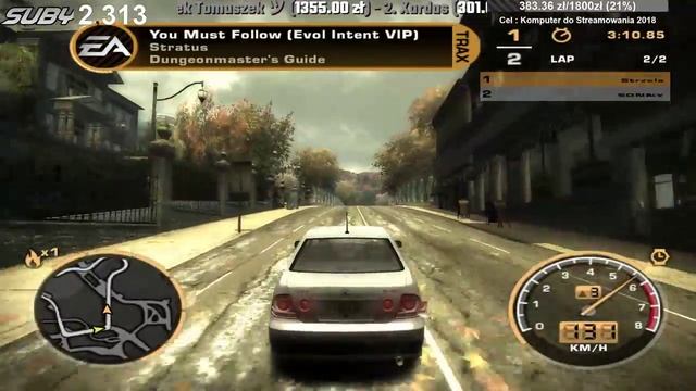 Powrót do Klasyki Need For Speed MW 2005 Na Kierownicy!