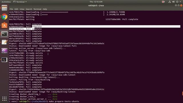 How to install Rasa with Docker On Ubuntu Linux Open-Source Machine Learning Framework