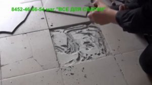 ЗАМЕНА ПЛИТКИ С ПОМОЩЬЮ УНИВЕРСАЛЬНОЙ МАШИНЫ ЭНКОР  МФЭ-260