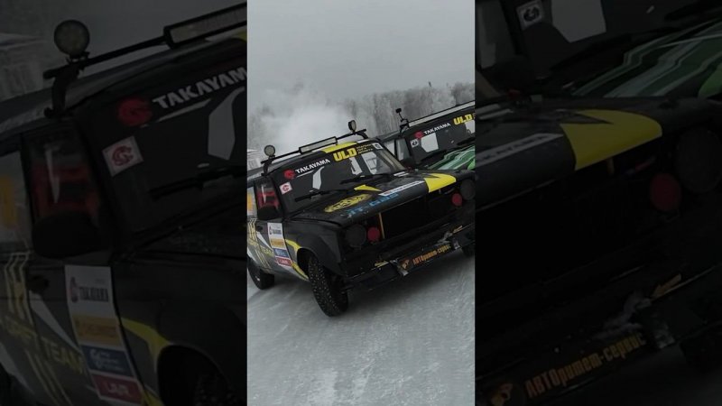 Команда «Ница» на первом этапе TAKAYAMA ULD WINTER DRIFT CUP 2024 #боеваяклассика #зимнийдрифт