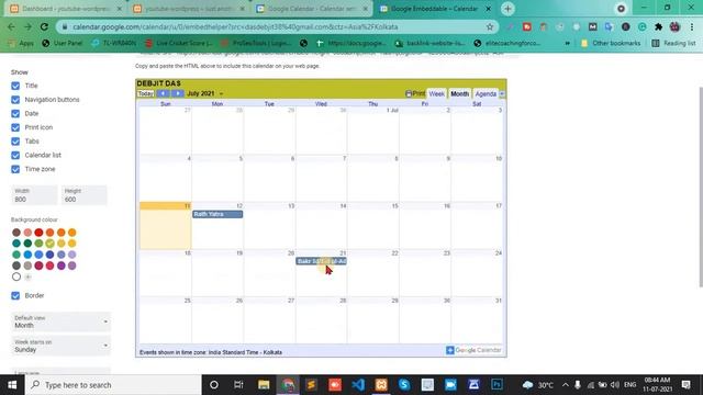 How to embed Google Calendar in WordPress | How to Add Google Calendar in WordPress