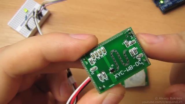 Микроволновой датчик движения XYC-WB-DC, от icstation смотреть онлайн