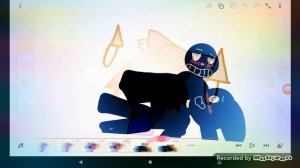 я новенькая и Санс мой парень