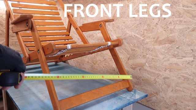 Free Plans/Foldable Beach Chair Pt.2 смотреть онлайн